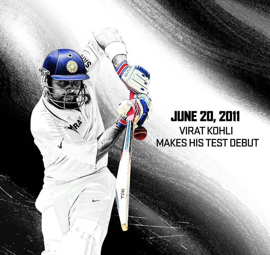 आज टेस्ट क्रिकेट में कोहली का ‘विराट’ दशक पूरा हुआ, 2011 में आज ही खेला था वेस्टइंडीज़ के खिलाफ फर्स्ट टेस्ट मैच, 2014 में बने कप्तान